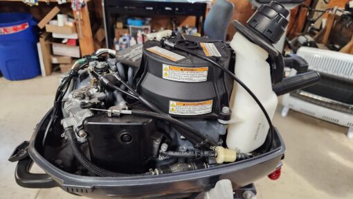 6hp Yamaha Outboard Motor - Image 3