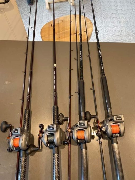 10'6 salmon trolling rods