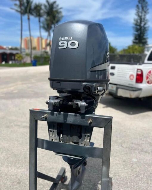 90hp Yamaha Outboard Motor - Image 4