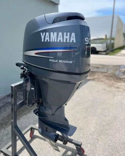 90hp Yamaha Outboard Motor - Image 9